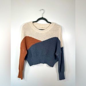 Debut multicolored knit sweater